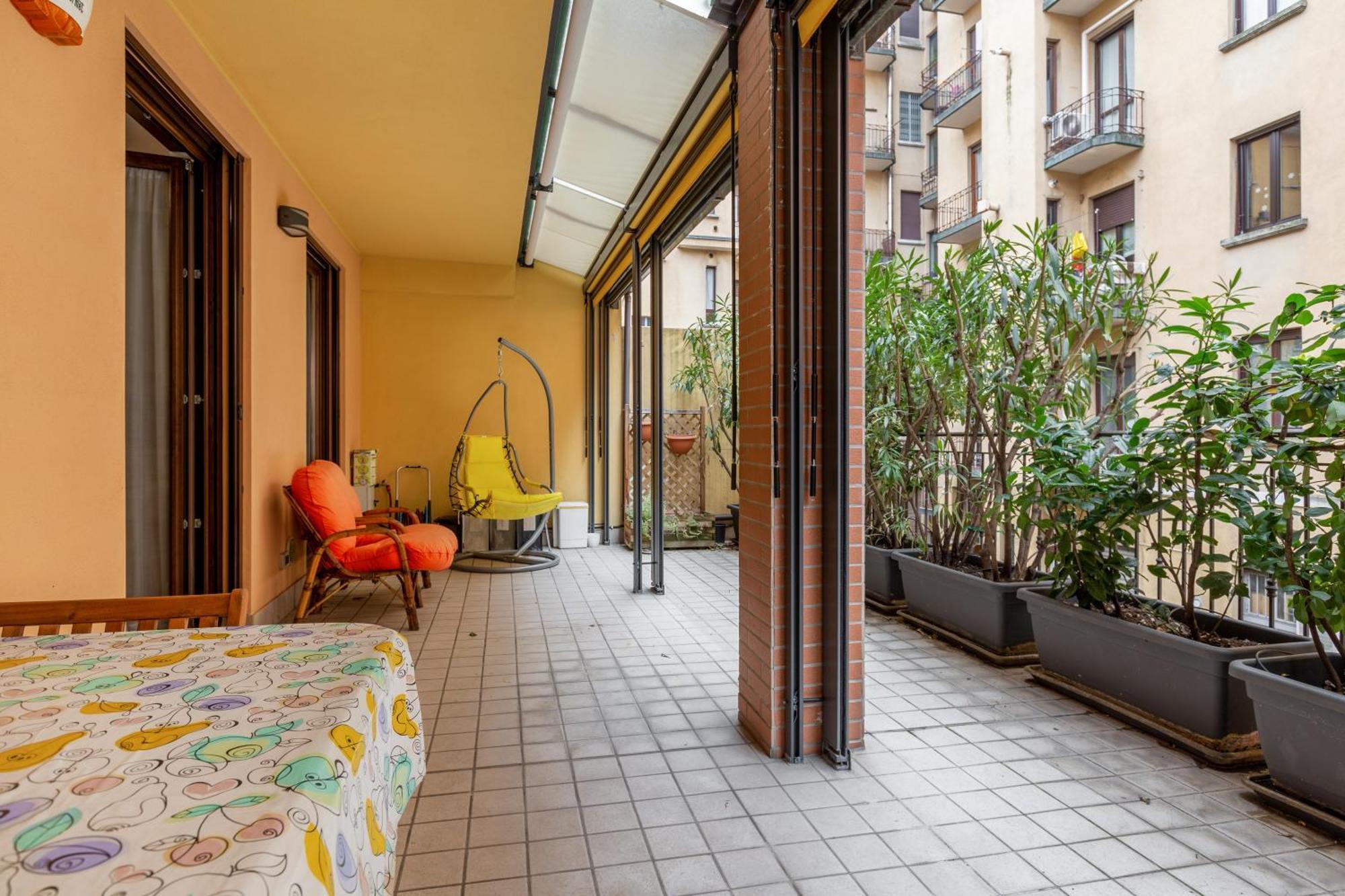 Corsica Huge Terrace Flats Leilighet Milano Eksteriør bilde