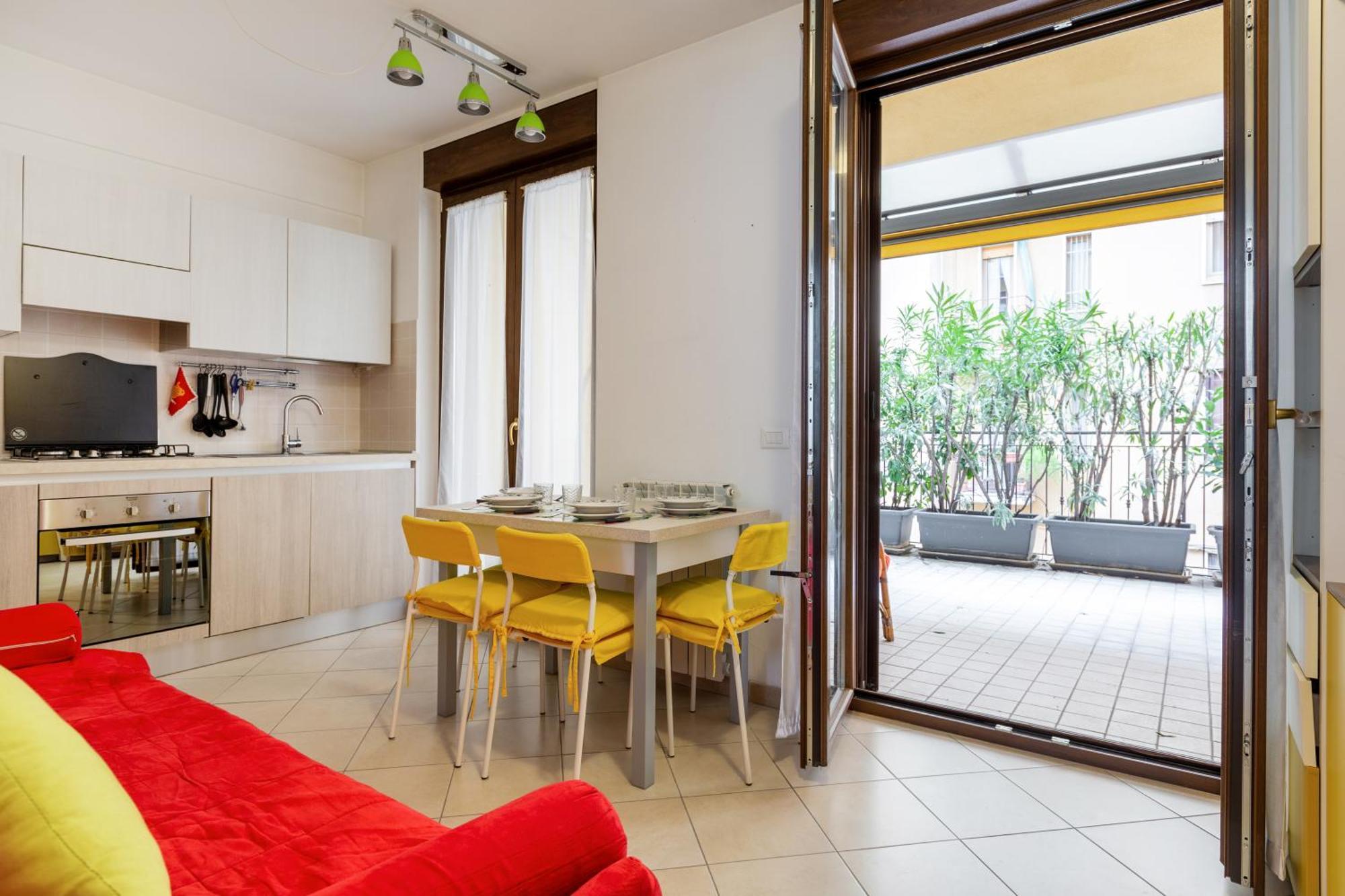 Corsica Huge Terrace Flats Leilighet Milano Eksteriør bilde